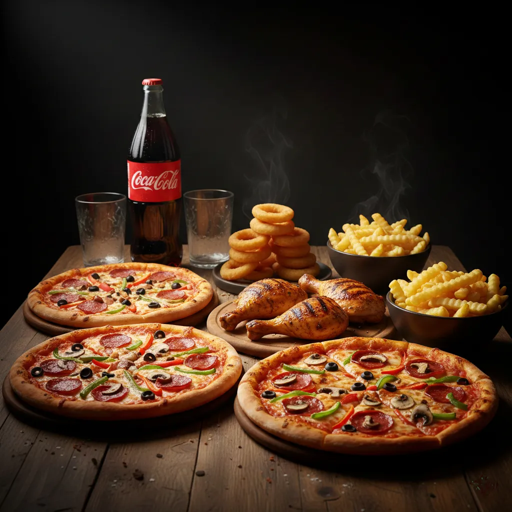 3'lü Pizza Menü
